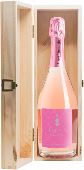 2023 Spumante Caprice Rosè in Confezione regalo brut - Capri Moonlight