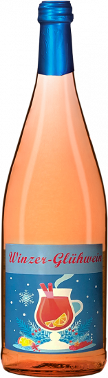 2024 Winzerglühwein Rosé lieblich 1,0 L - Winzer der Rheinhessischen Schweiz eG