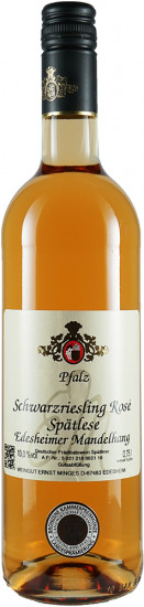 2018 Schwarzriesling Rosé Spätlese lieblich - Wein- und Sektgut Ernst Minges