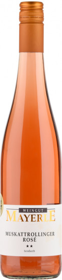 2022 Muskattrollinger Rosé feinherb - Weingut Mayerle
