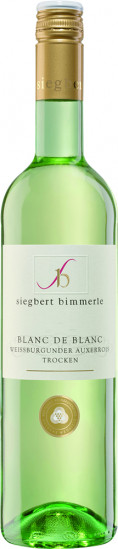 2023 Blanc de Blanc - Weissburgunder / Auxerrois trocken - Weingut Siegbert Bimmerle
