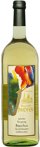2012 Iphöfer Burgweg Bacchus QbA halbtrocken 1L - Winzerkeller Iphofen
