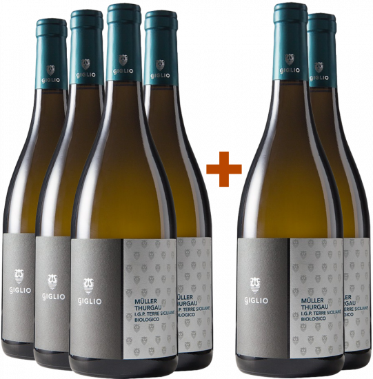 4+2 Paket Giglio Müller Thurgau IGP BIO Bio - Giglio