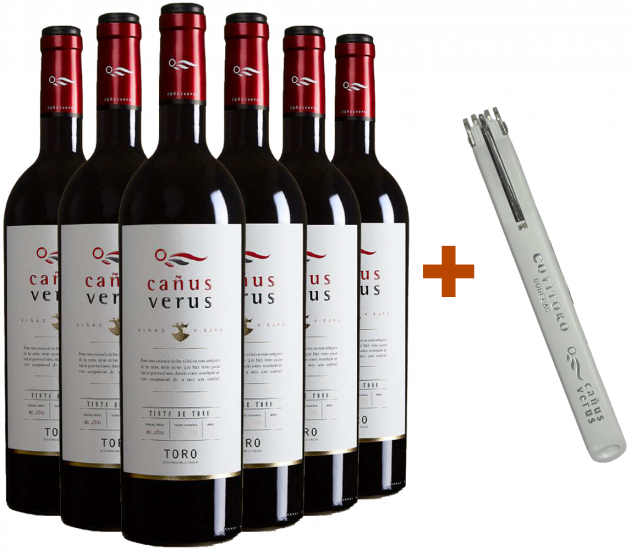 Pack Descuento Cañus Verus Viñas Viejas Toro DO (+ sacacorchos de regalo) - Bodegas Covitoro