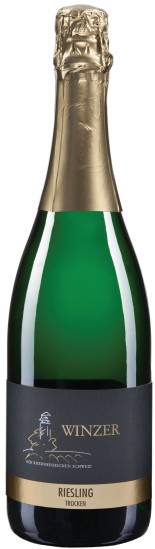 2022 Wöllsteiner Rheingrafenstein Rieslingsekt trocken - Winzer der Rheinhessischen Schweiz