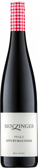 2024 Spätburgunder trocken Bio - Weingut Benzinger