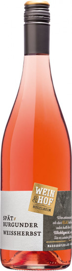 2024 Spätburgunder Weißherbst lieblich - Wein & Hof Hügelheim