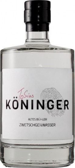 Altes Schwarzwälder Zwetschgenwasser 0,5 L - Weingut Tobias Köninger