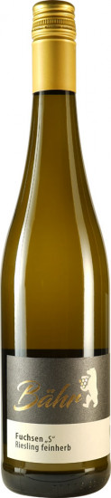 2023 Fuchsen „S“ Riesling feinherb - Weingut Steffen Bähr