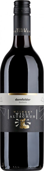 2023 Dornfelder Rotwein feinherb - Weingut Willi Altschuh