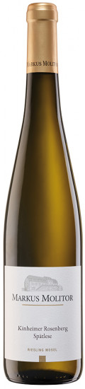 2016 Kinheimer Rosenberg Riesling Spätlese goldene Kapsel lieblich - Weingut Markus Molitor