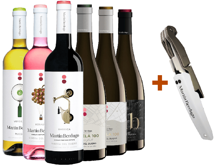 Pack degustación Martín Berdugo (+ sacacorchos de regalo) - Martín Berdugo - Single Vineyard Estate
