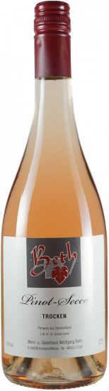 Pinot Secco Rosé trocken - Weingut Wolfgang Beth