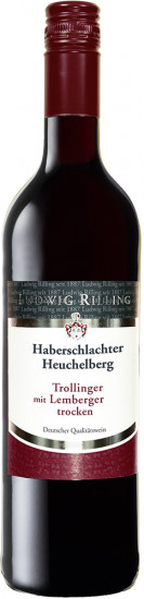 2019 Haberschlachter Heuchelberg Lemberger mit Trollinger trocken - Rilling Sekt
