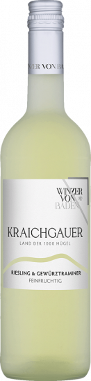 2023 Riesling & Gewürztraminer Kraichgauer feinfruchtig - Winzer von Baden