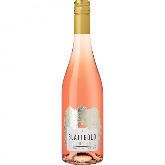 2025 Blattgold Merlot Rosé Finest Collection trocken - Vier Jahreszeiten Winzer
