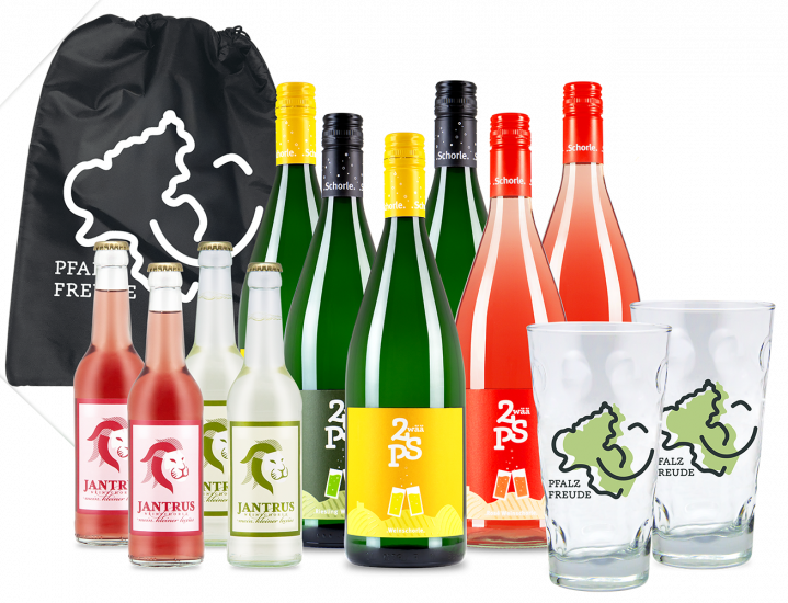 Frühlings Schorle-Probierpaket + gratis Kühlrucksack