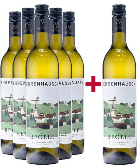 5+1 Weißburgunder Ehrenhausen Paket - Weingut Regele