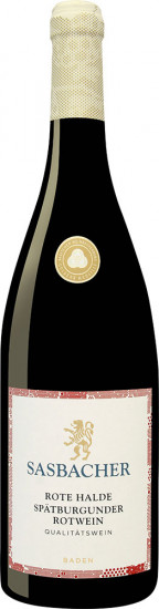 2023 Rote Halde Spätburgunder Qualitätswein halbtrocken - Sasbacher Winzerkeller