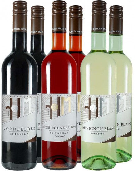 Weingut Hahn Kennenlernpaket - halbtrocken - Weingut Maik Hahn