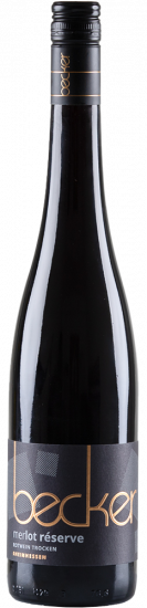 2024 Merlot Réserve trocken - Weingut Becker