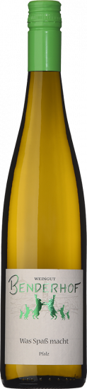 2025 Was Spaß macht halbtrocken Bio - Weingut Benderhof