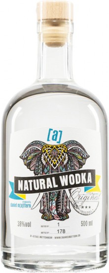 Natural Wodka 0,5 L - Weingut Daniel Mattern