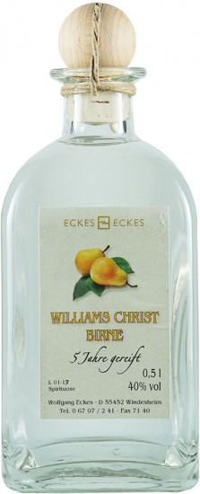 Alte Williams-Christ-Birne 0,5 L - Weingut Eckes & Eckes