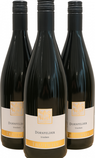 2019 Dornfelder Rotwein trocken 1,0 L - Weingut Trautwein