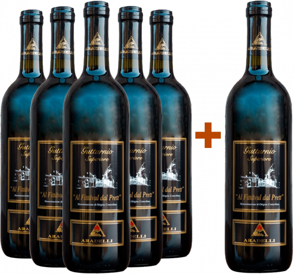 5+1 Riserva Superiore Gutturnio DOC - Aradelli
