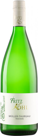 2023 Müller-Thurgau trocken 1,0 L - Weingut Fritz Kohl