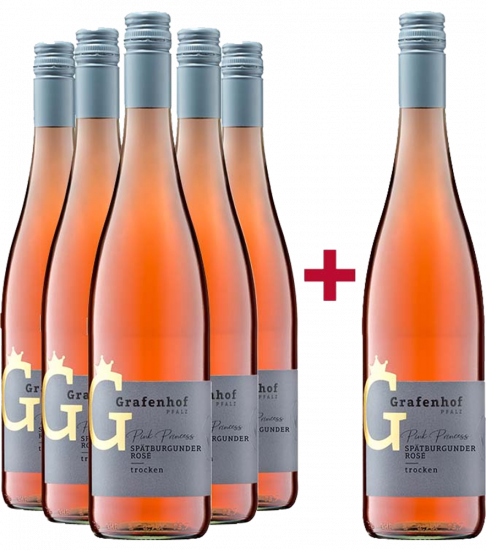 5+1 Paket Spätburgunder Rosé GLANZSTÜCK 