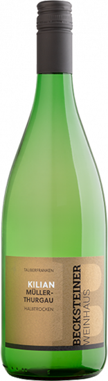 2024 KILIAN Müller-Thurgau halbtrocken 1,0 L - Becksteiner Winzer eG