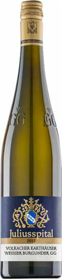2015 Volkacher Karthäuser Weißburgunder VDP.Großes Gewächs Trocken - Weingut Juliusspital