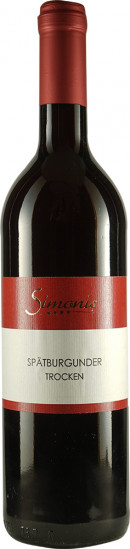 2024 Spätburgunder Rotwein trocken - Weingut Simonis