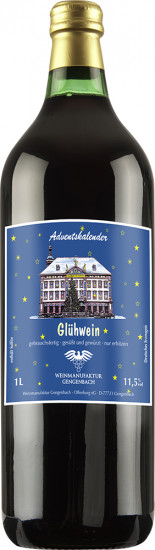 Adventskalender Glühwein rot süß 1,0 L - Weinmanufaktur Gengenbach
