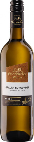 2023 Collection Oberkirch Grauer Burgunder Kabinett trocken - Oberkircher Winzer