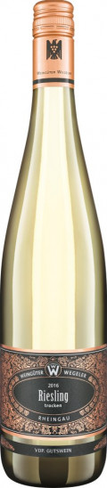 2016 Wegeler Riesling Qualitätswein VDP.GW trocken - Weingüter Wegeler Oestrich