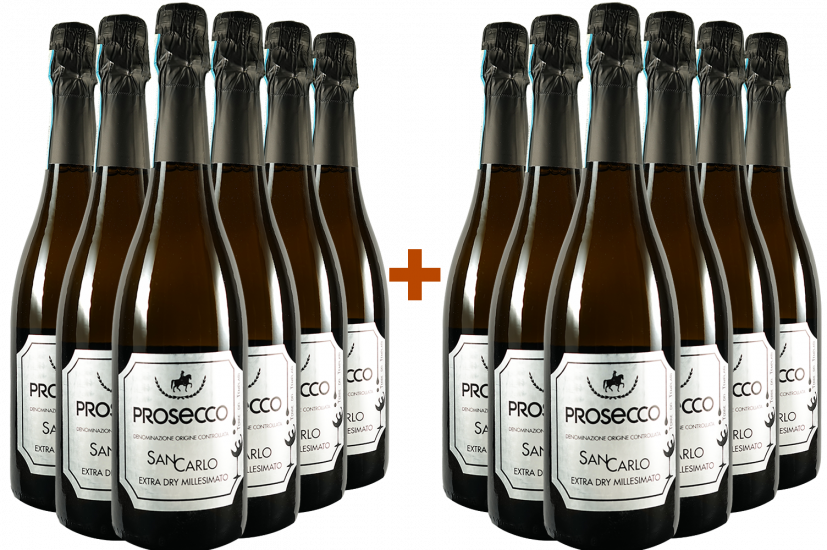 6+6 Paket Millesimato Prosecco DOC - San Carlo Vini