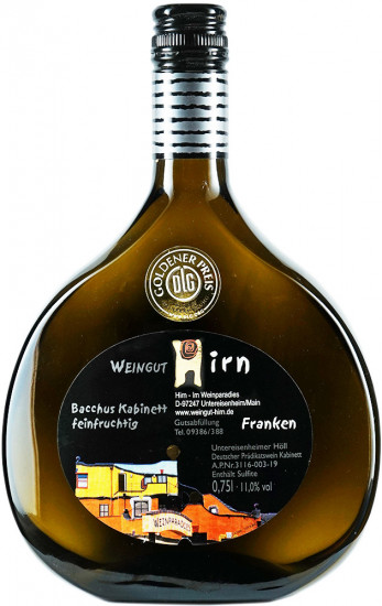 2021 Bacchus Kabinett feinherb - Weingut Hirn