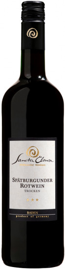 2022 Sancta Clara Spätburgunder Rotwein trocken - Pfaffenweiler Weinhaus