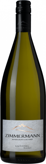 2025 Gutedel trocken 1,0 L - Weingut Zimmermann