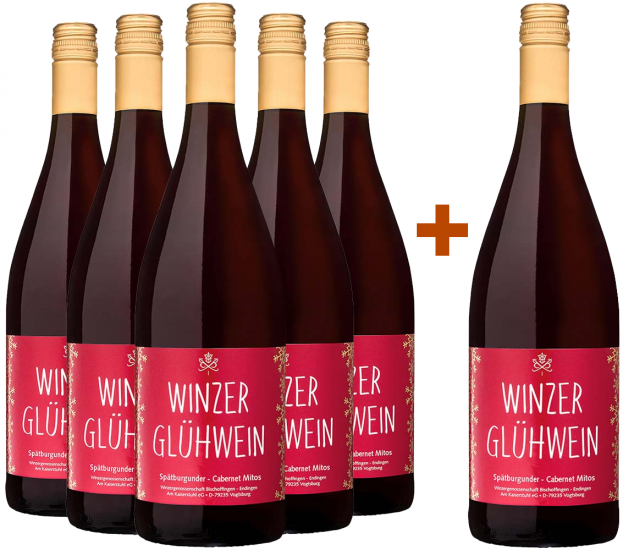 5+1 Paket Winzerglühwein rot - BISCHOFFINGER WINZER