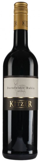 2020 Dornfelder Rubin trocken - Weingut Kitzer