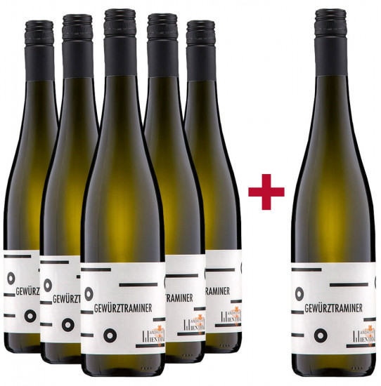 5+1 Paket Gewürztraminer lieblich - Andres am Lilienthal