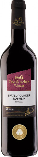 2022 Collection Oberkirch Spätburgunder Spätlese lieblich - Oberkircher Winzer