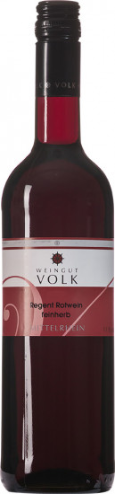 2023 Regent Rotwein feinherb - Weingut Volk