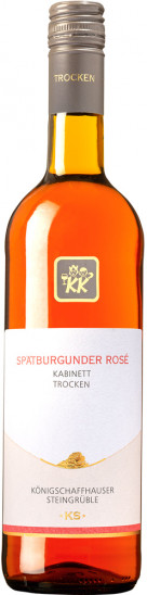 2024 Königschaffhauser Steingrüble Spätburgunder Rosé Kabinett *KS* trocken - Winzergenossenschaft Königschaffhausen-Kiechlinsbergen