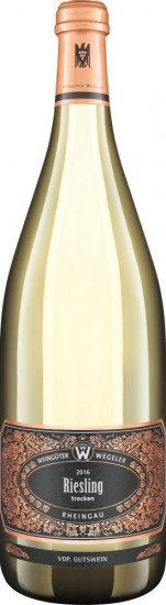2016 Wegeler Riesling Qualitätswein VDP.GW trocken 1,0 L - Weingüter Wegeler Oestrich