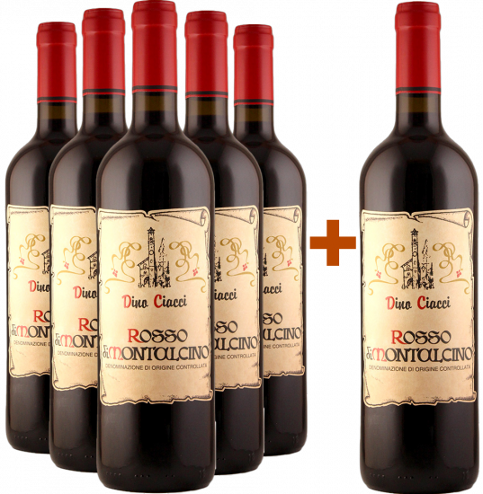 5+1 Paket Brunello di Montalcino DOCG Bio - Il Valentiano